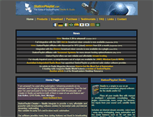 Tablet Screenshot of office.stationplaylist.com